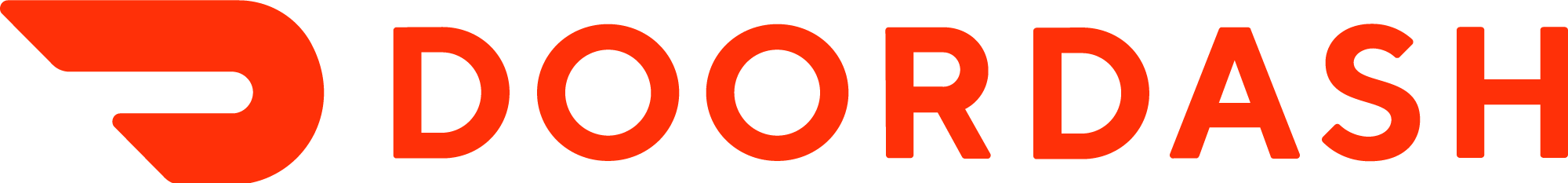 Doordash Logo With Text