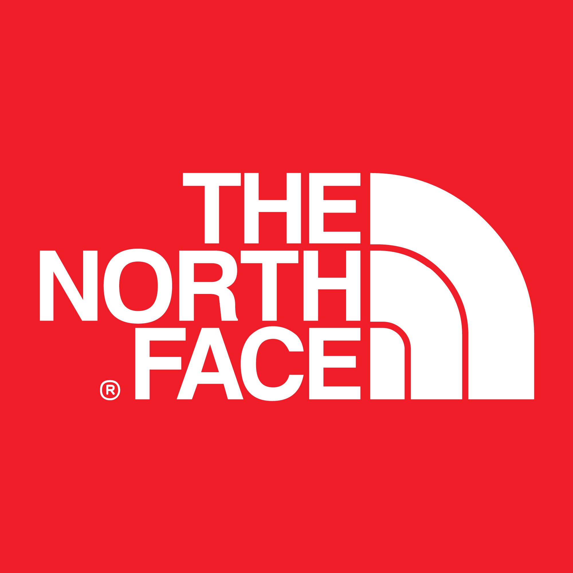 Logo The North Face PNG title=