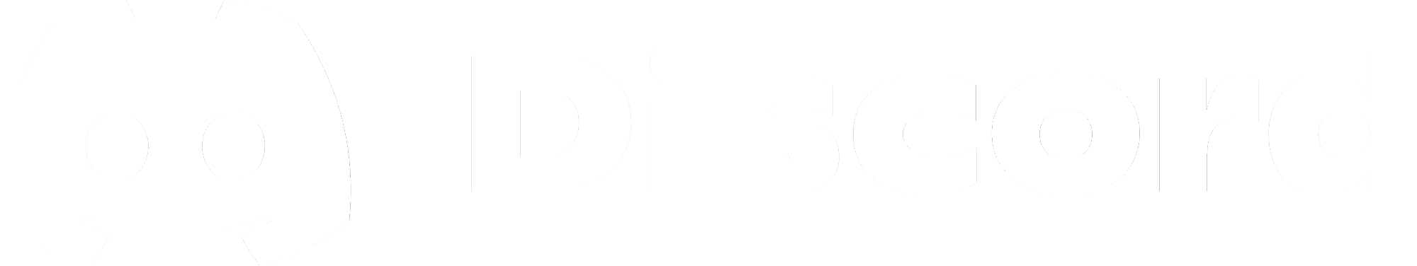 White Discord Logo title=