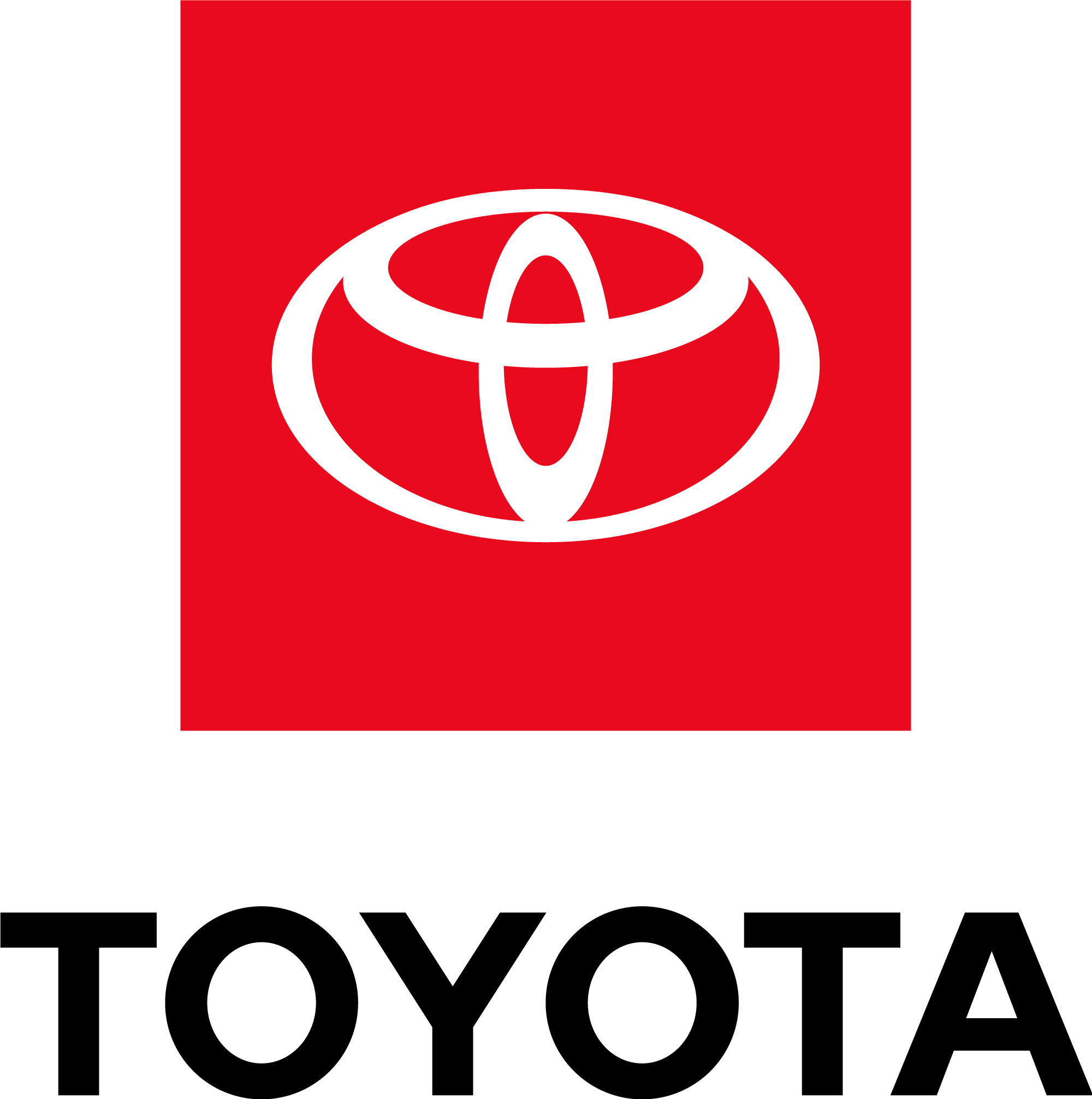 New Toyota Logo PNG With Square Red Icon