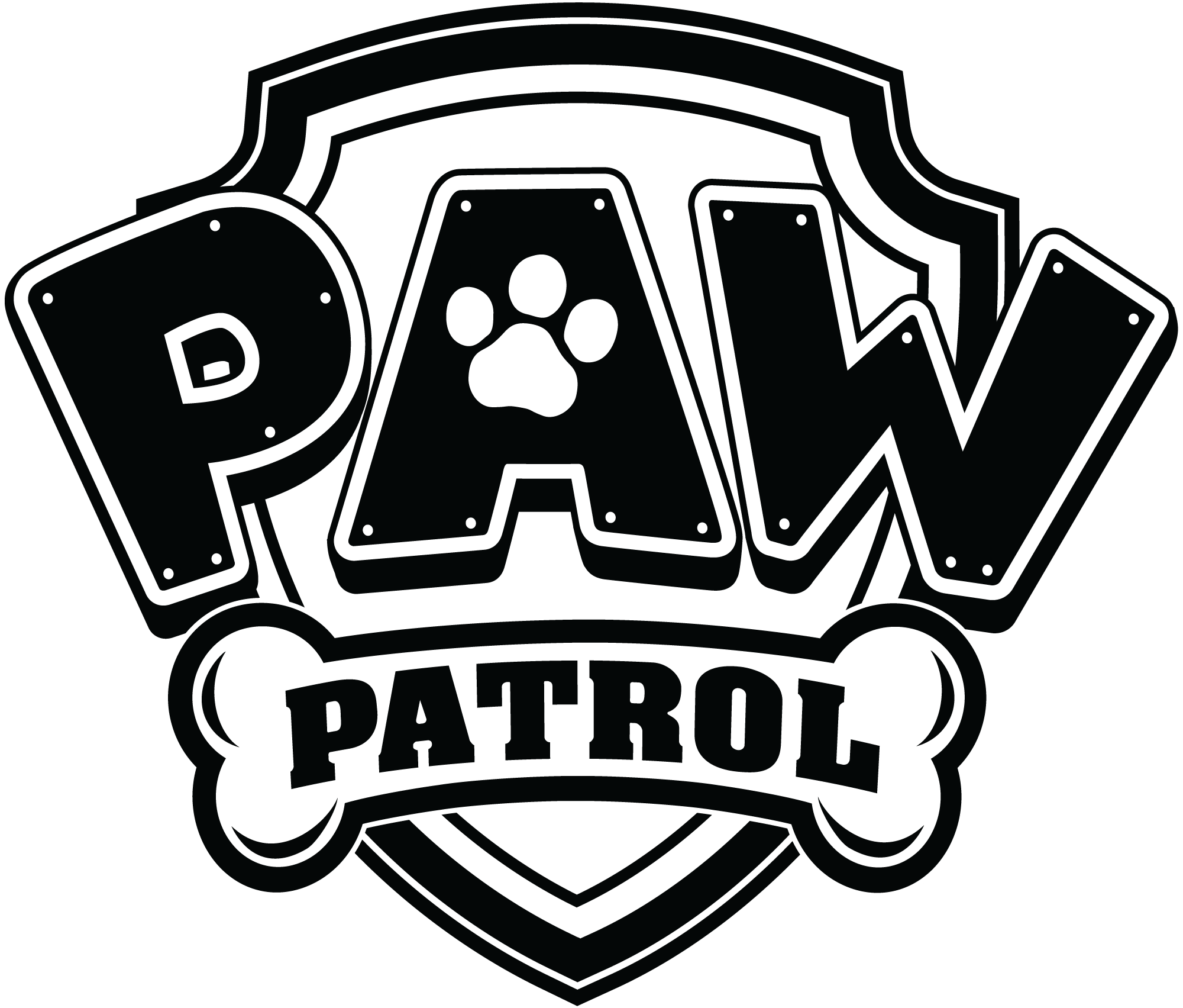 PAW Patrol Logo PNG With Transparent Background