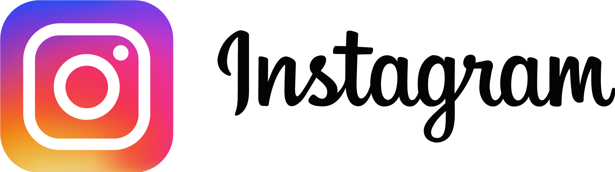 Instagram Logo With Text Png title=