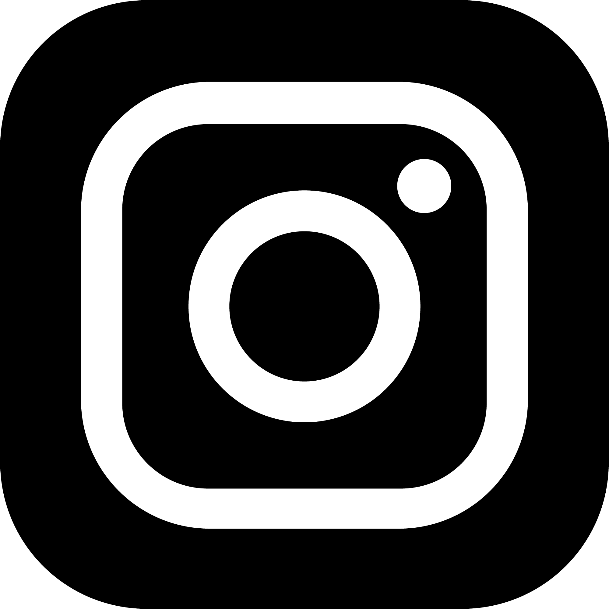 Instagram Logo Black And White PNG title=