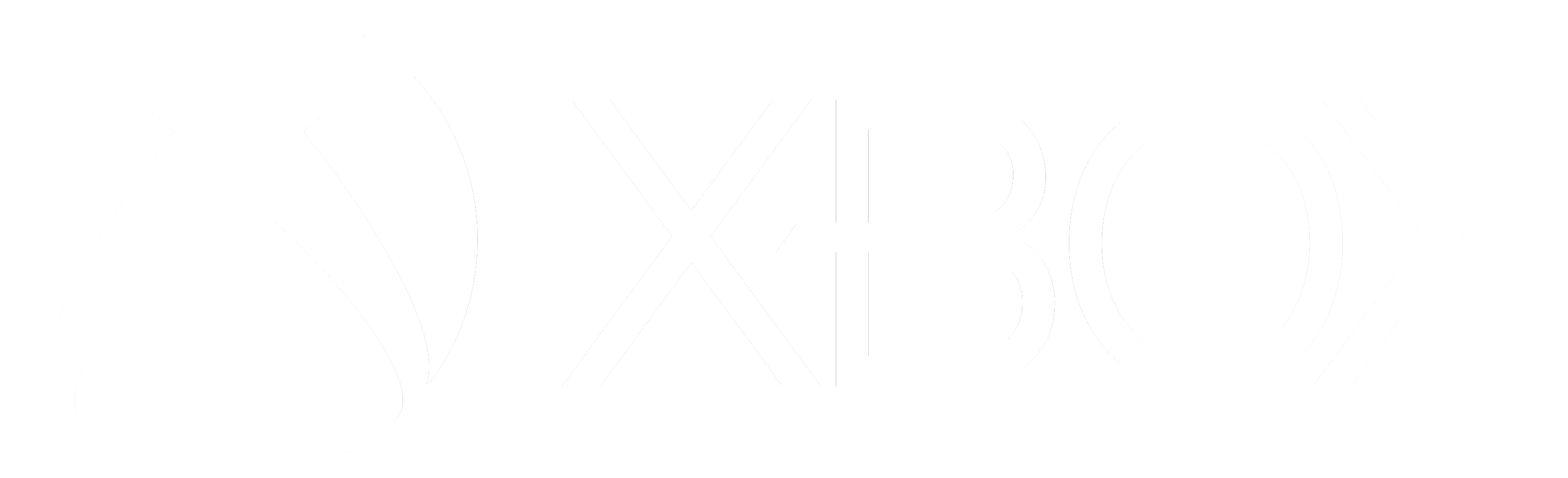 Xbox Logo White PNG