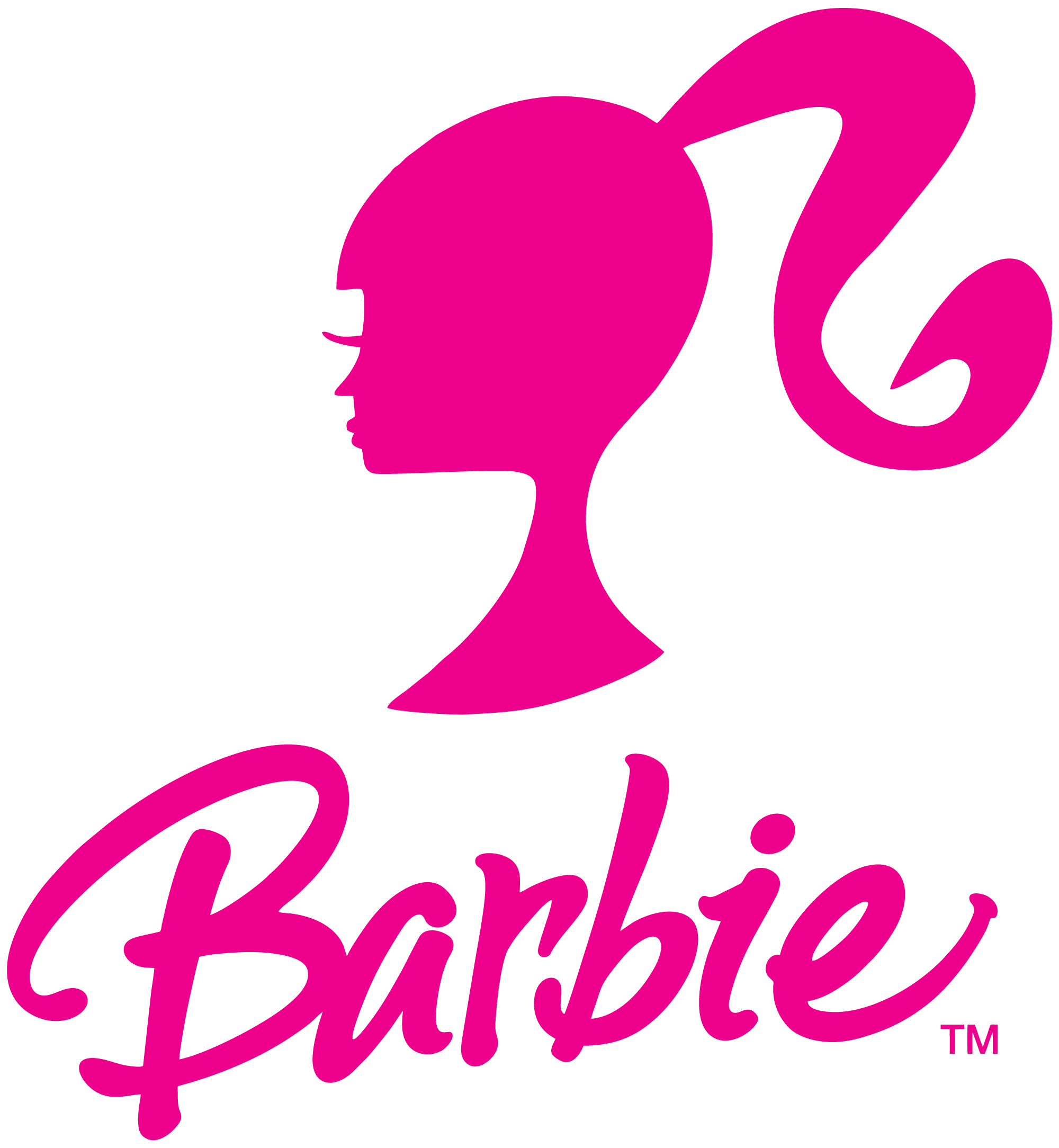 Barbie Logo With Icon PNG