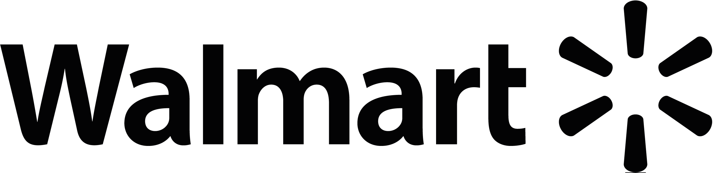 Walmart Logo PNG Black