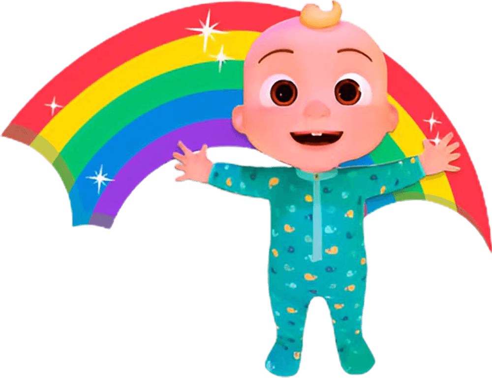 Cocomelon Rainbow PNG For Free Download