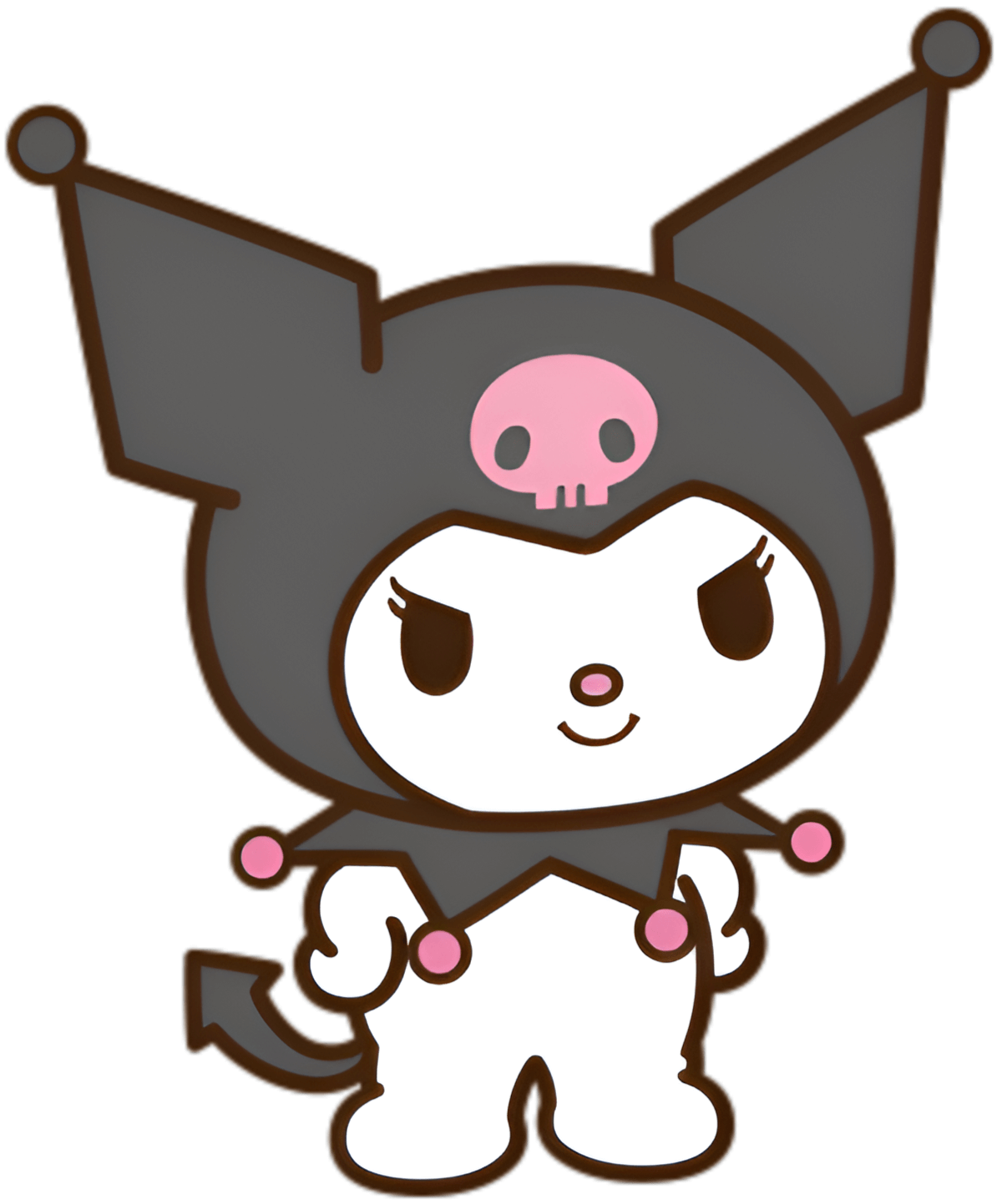 Kuromi PNG Sticker