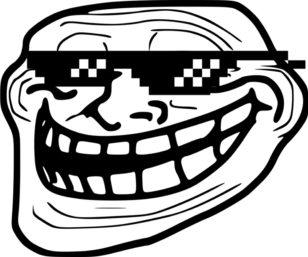 PNG Troll Face