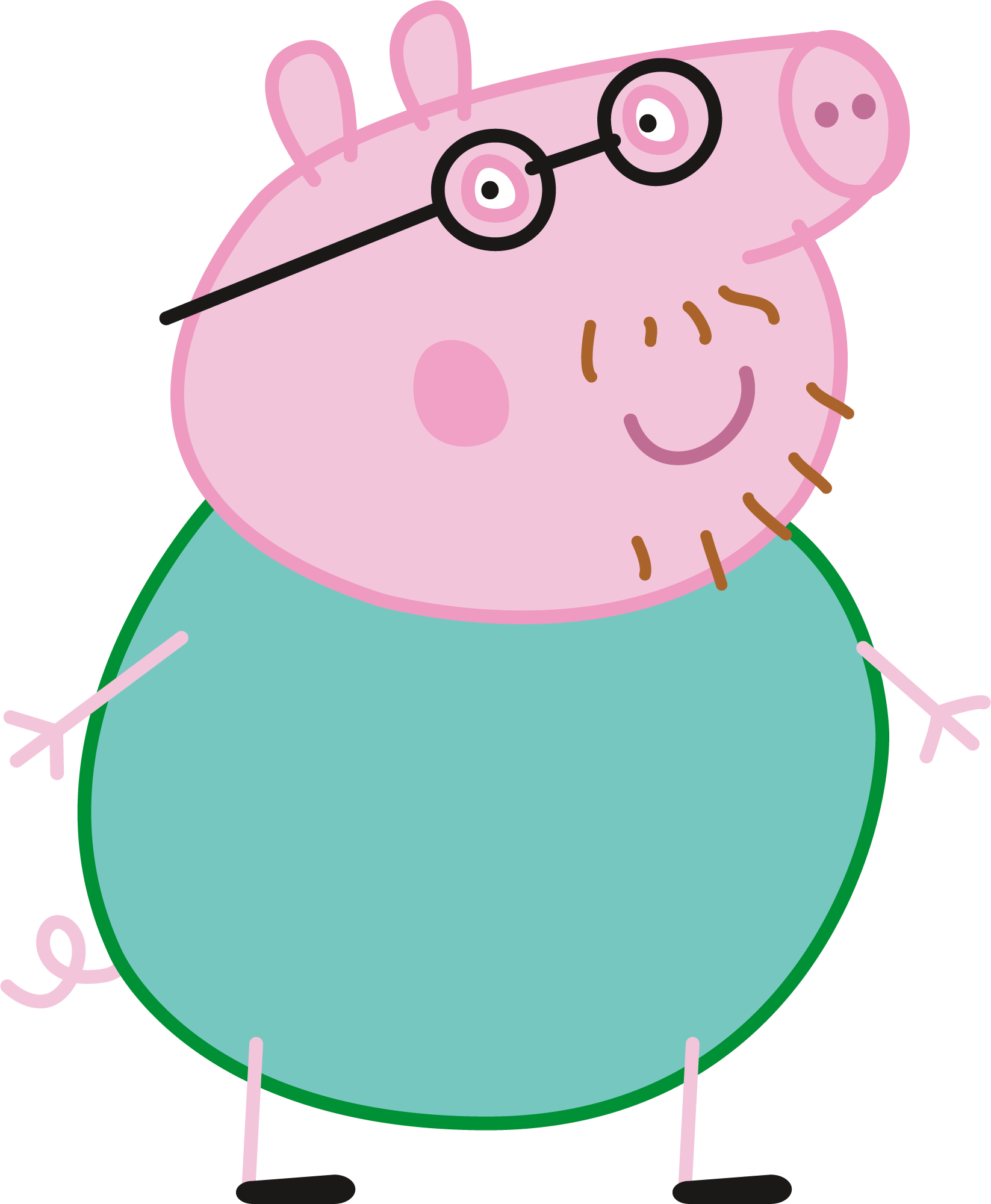 Daddy Pig  PNG