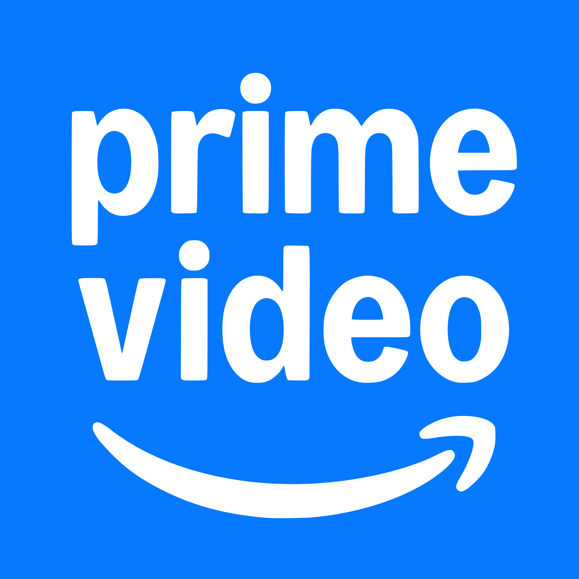 Amazon Prime Video Logo Square