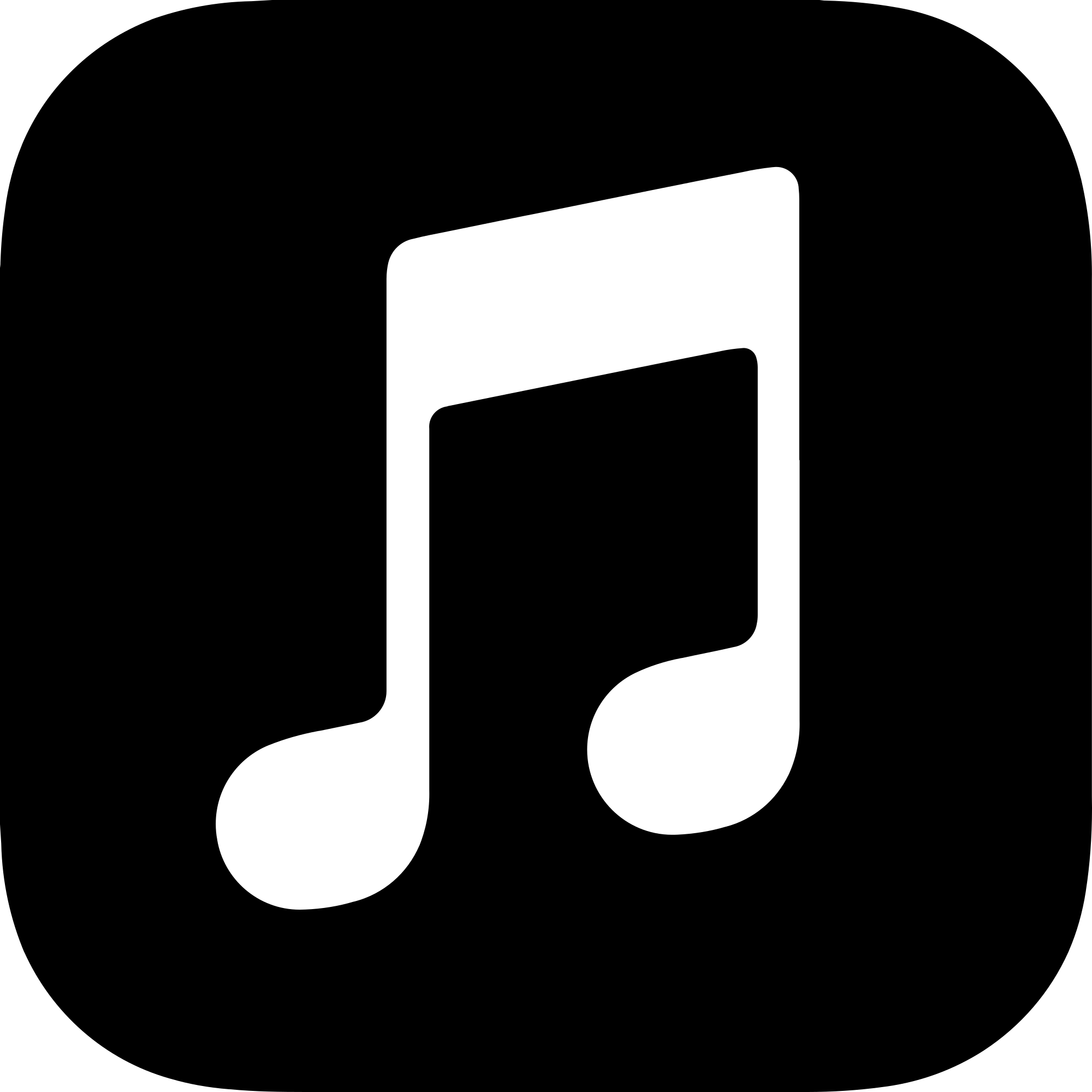 Apple Music Logo Black Png