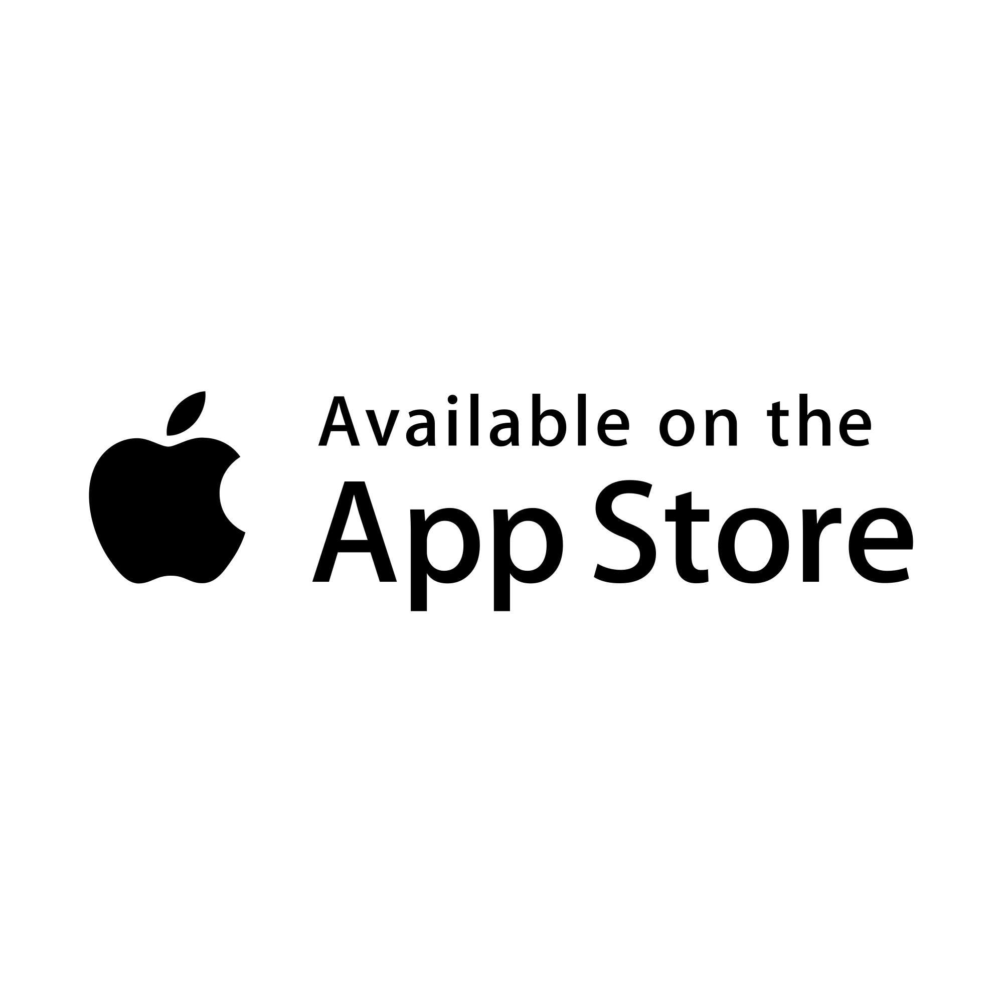 Available on the App Store Image PNG