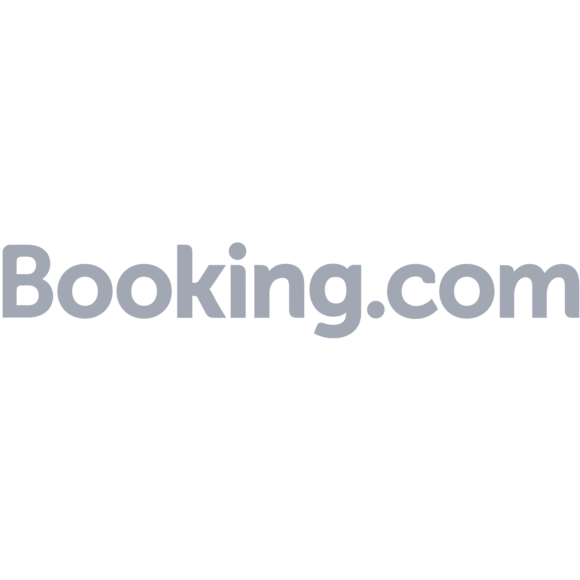 Booking.com Logo Grey