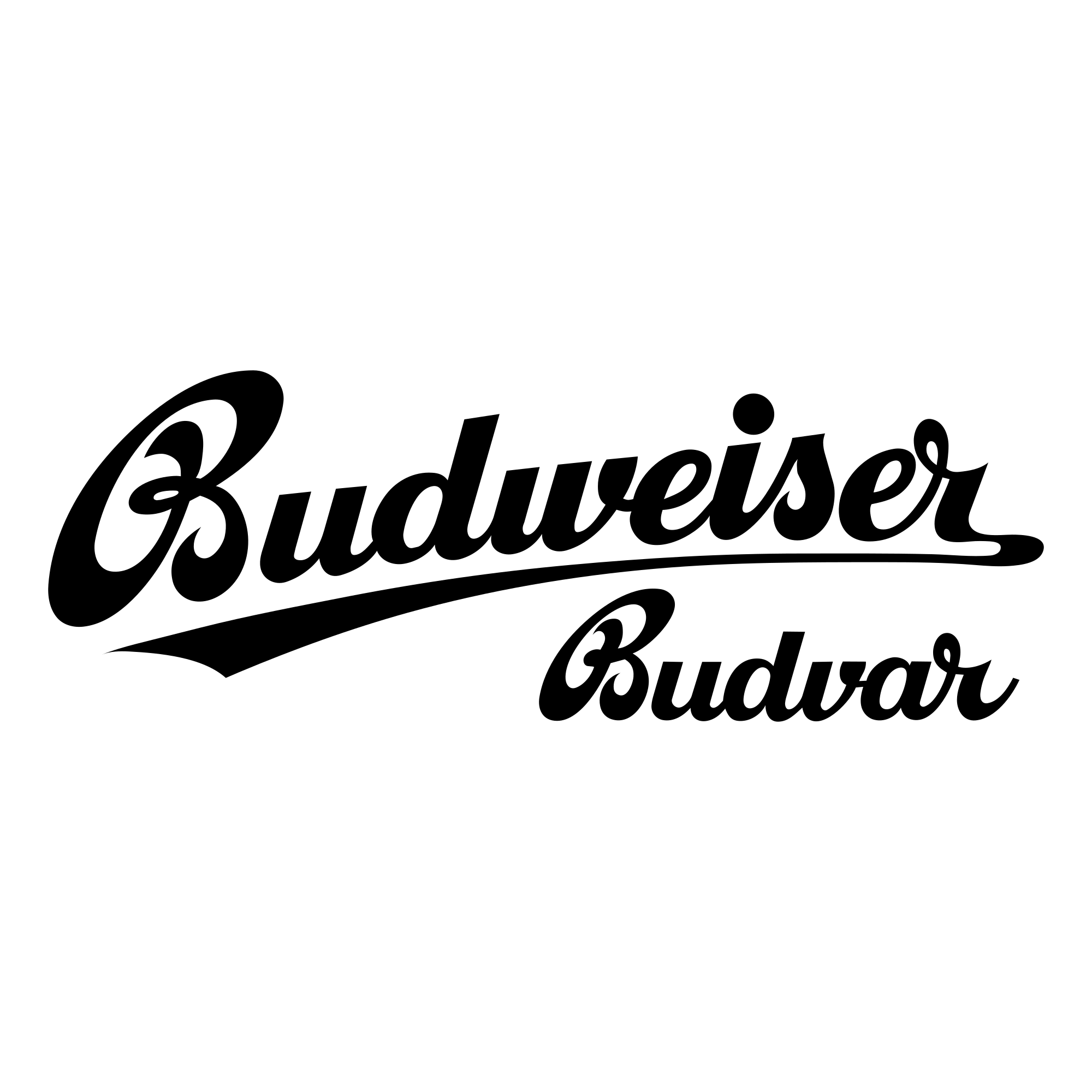 Budweiser Budvar Logo Black PNG