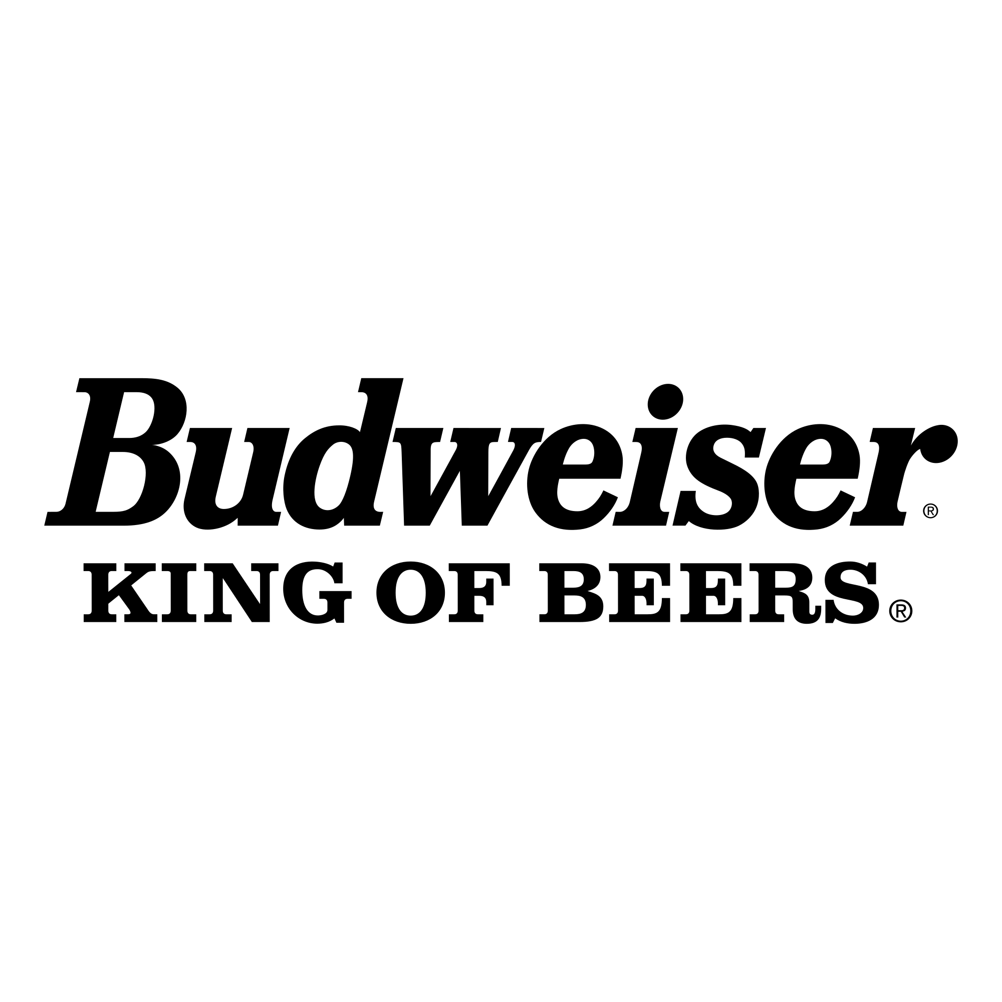 Budweiser Logo Black Text