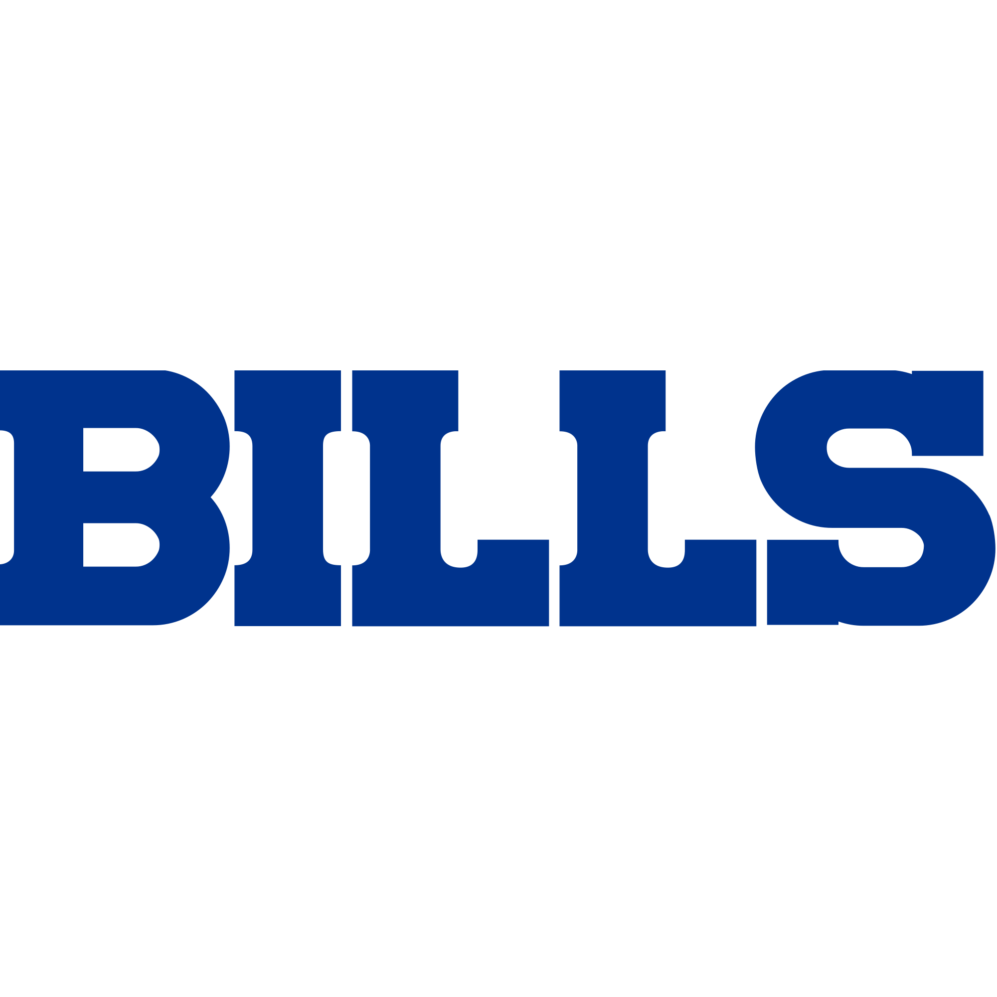 Buffalo Bills Logo Wordmark