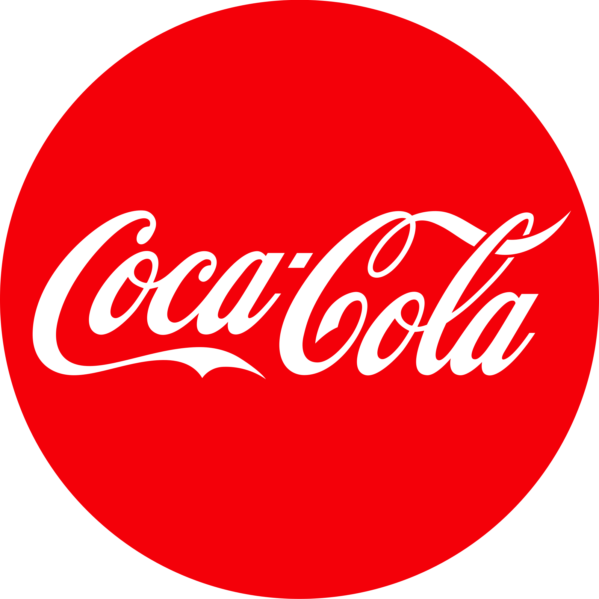 Coca Cola Logo Round