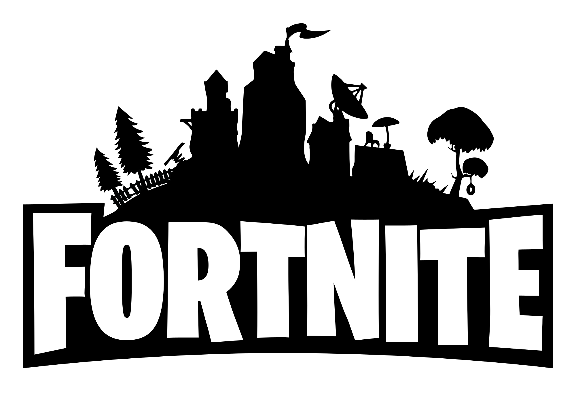 Fortnite Logo PNG Transparent 