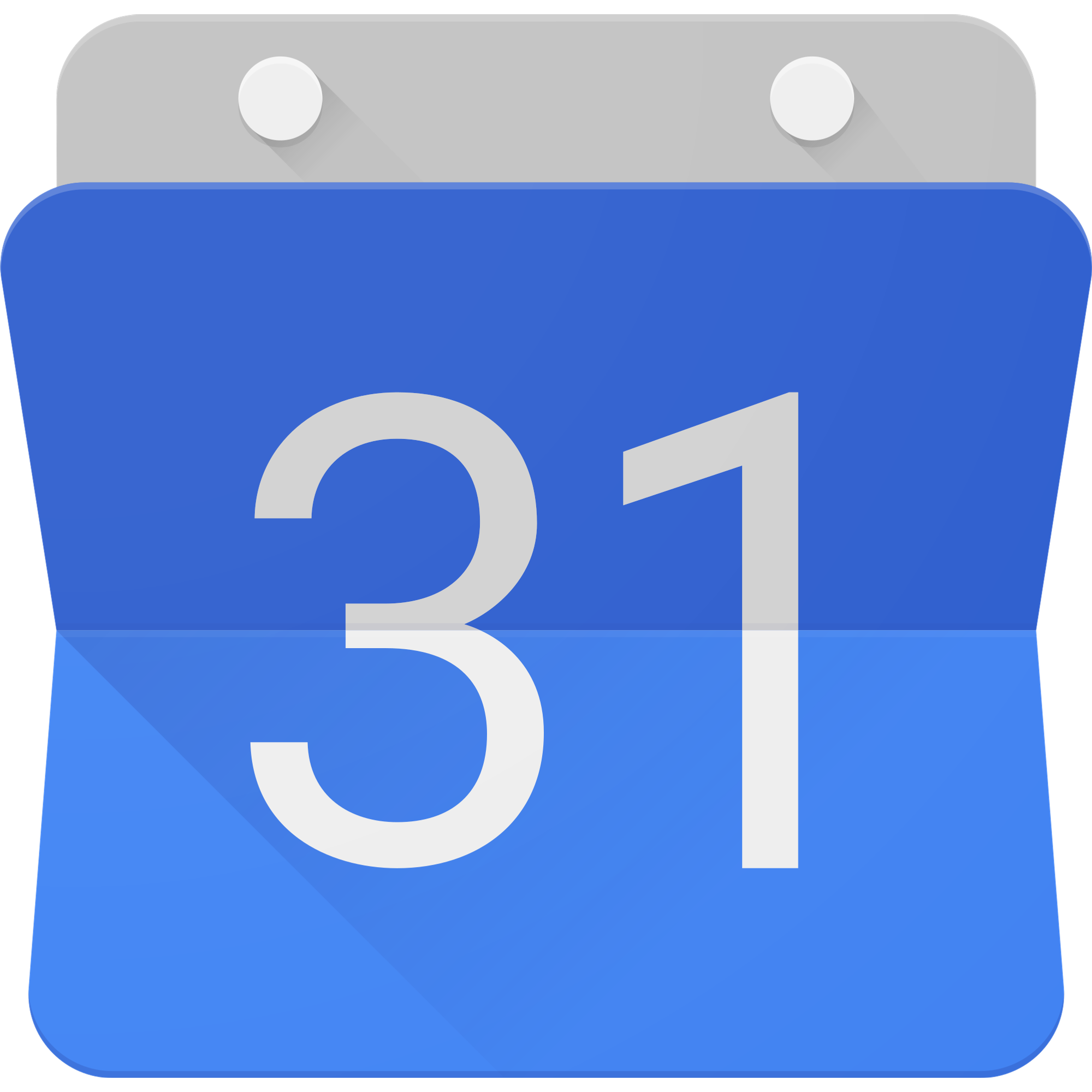 Google Calendar icon (2015-2020)