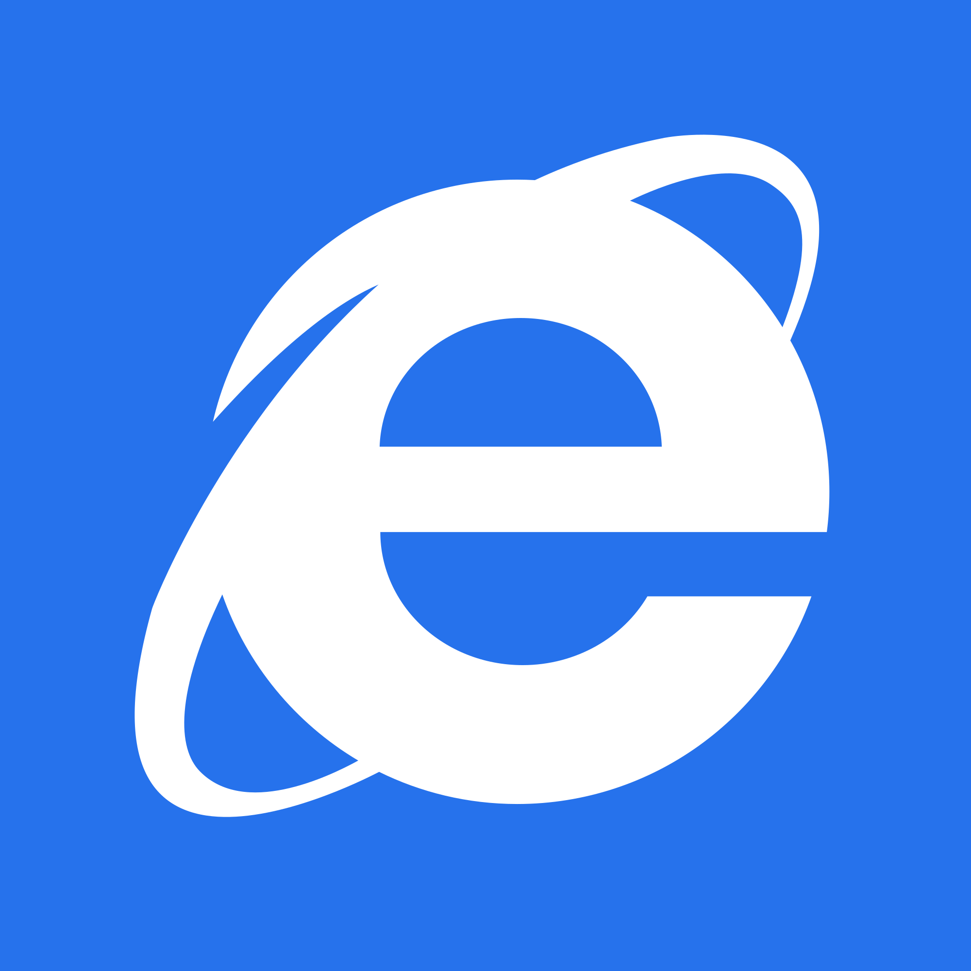 Internet Explorer 10 start icon