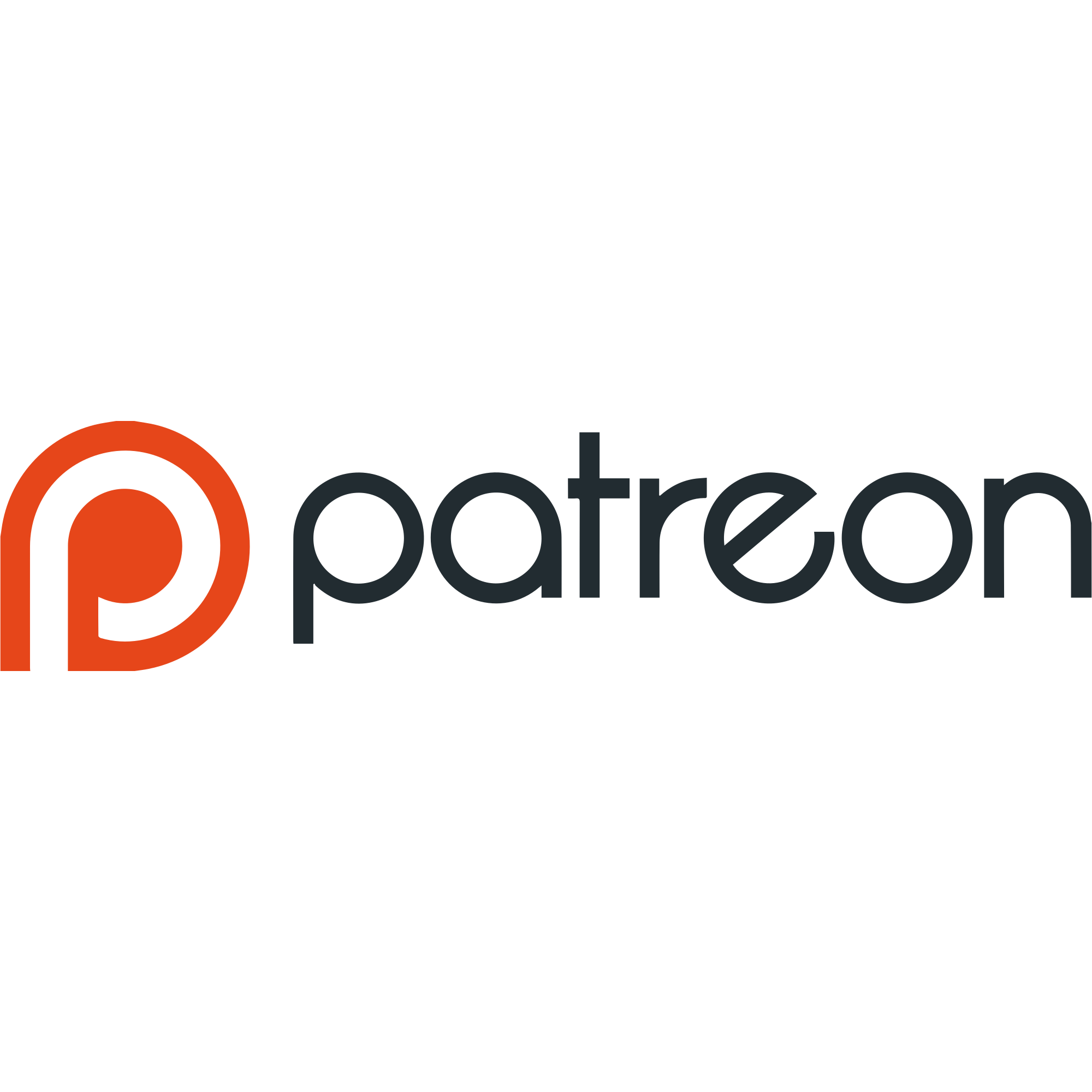 Patreon Old Logo with wordmark