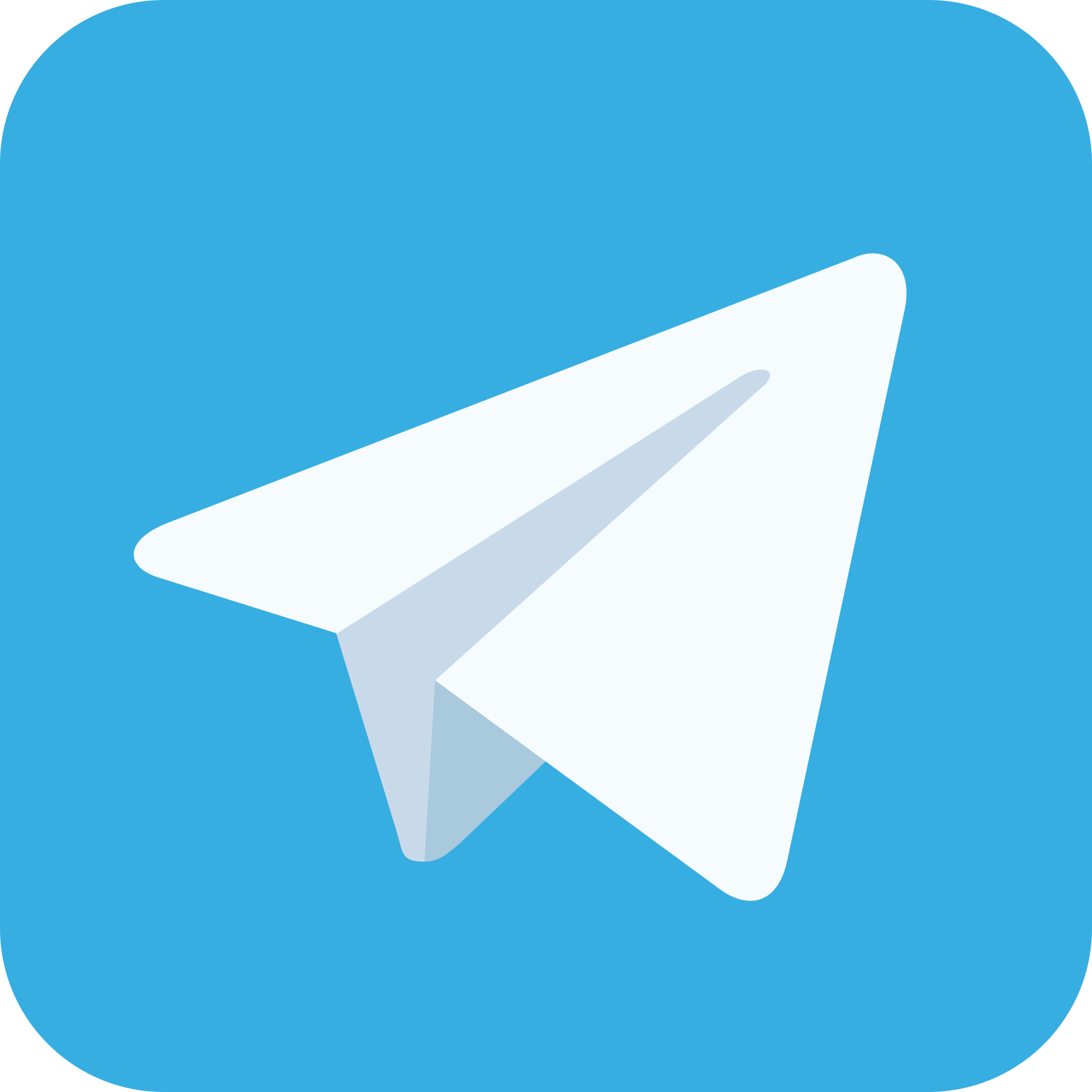 Telegram Logo Square Icon