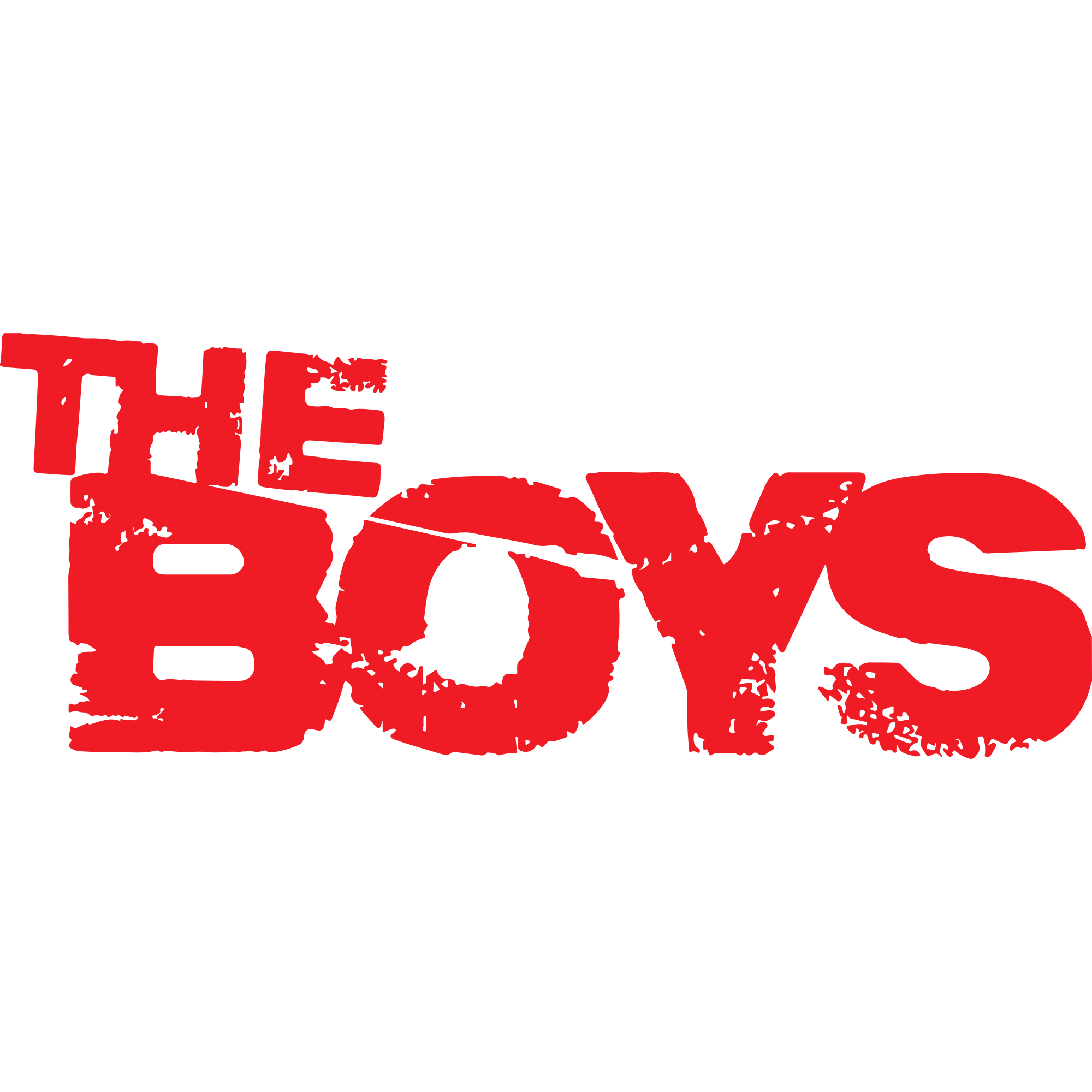 The Boys Logo Red