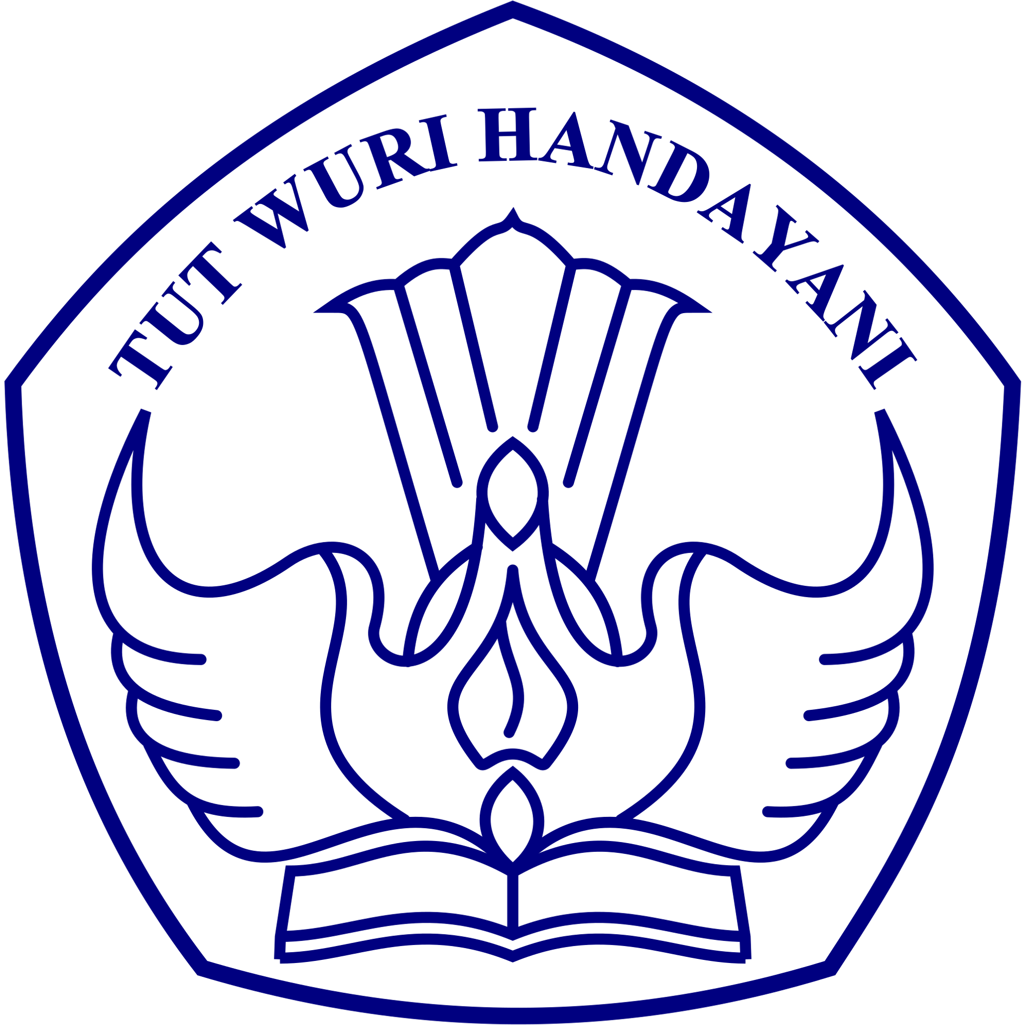 Tut Wuri Handayani Contour Logo